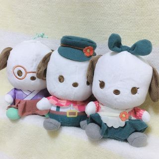 サンリオ(サンリオ)のポチャッコぬいぐるみ 3種(キャラクターグッズ)