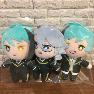 ツイステ EX 制服ぬいぐるみ オクタヴィネル寮 アズール ジェイド