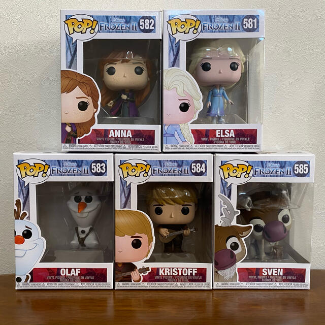 アナと雪の女王 - アナと雪の女王2 POP! FUNKO ファンコ フィギュアの ...