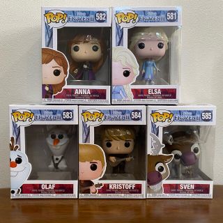 アナトユキノジョオウ(アナと雪の女王)のアナと雪の女王2 POP! FUNKO ファンコ フィギュア(アニメ/ゲーム)