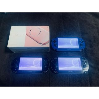 プレイステーションポータブル(PlayStation Portable)の専用出品4台(携帯用ゲーム機本体)