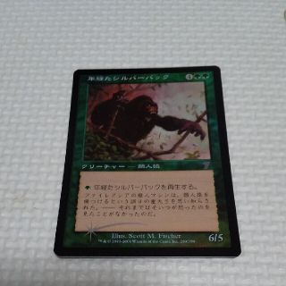 マジックザギャザリング(マジック：ザ・ギャザリング)の年経たシルバーバック MTG(シングルカード)