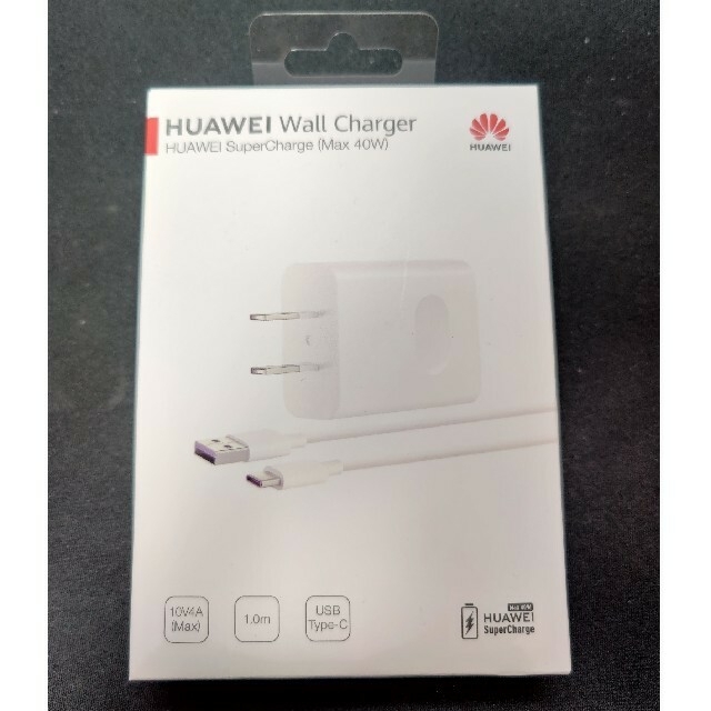 HUAWEI(ファーウェイ)のHUAWEI SuperCharge (Max 40W) スマホ/家電/カメラのスマートフォン/携帯電話(バッテリー/充電器)の商品写真