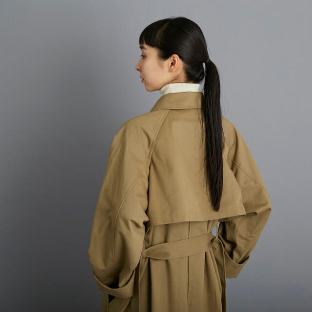 YAECA(ヤエカ)のfoufou バルマカーンコート メンズのジャケット/アウター(ステンカラーコート)の商品写真