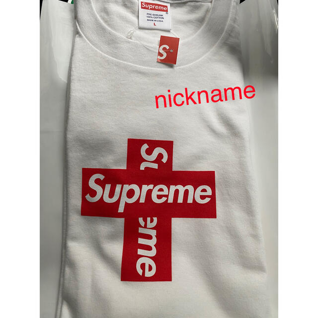 Supreme(シュプリーム)のsupreme cross box logo MariahCarey 2枚セット メンズのトップス(Tシャツ/カットソー(半袖/袖なし))の商品写真