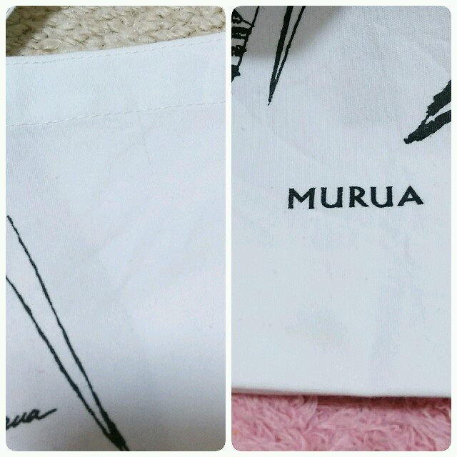 MURUA(ムルーア)のMURUA▽エコトートバッグ レディースのバッグ(エコバッグ)の商品写真