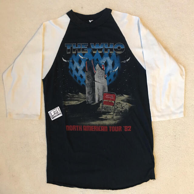 ヴィンテージ 80s THE WHO ザ•フー　Tシャツ モッズ　UK ロック メンズのトップス(Tシャツ/カットソー(半袖/袖なし))の商品写真
