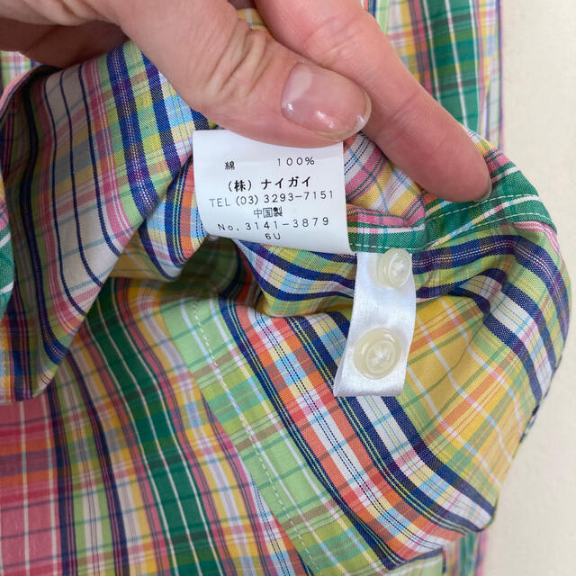 Ralph Lauren(ラルフローレン)のラルフローレン　チェックシャツ　140 キッズ/ベビー/マタニティのキッズ服男の子用(90cm~)(ブラウス)の商品写真