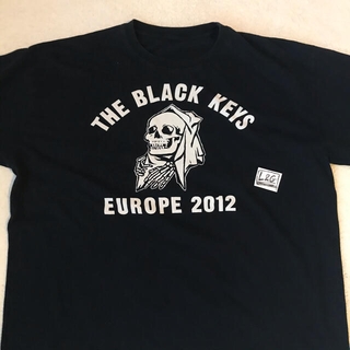日本未入荷　ヴィンテージ ブラックキーズ　THE BLACK KEYS Tシャツ(Tシャツ/カットソー(半袖/袖なし))