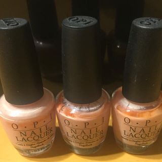 オーピーアイ(OPI)のO.P.I. ネイル　3本セット　マニキュア　ピンク　ピンクベージュ　ハワイ(マニキュア)