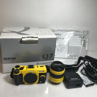 ペンタックス(PENTAX)のPentax Q7 ミラーレス一眼カメラ イエロー(ミラーレス一眼)