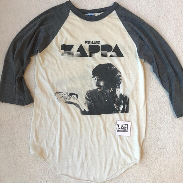超レア ヴィンテージ 80s フランクザッパ FRANK ZAPPA Tシャツ 【安心発送】