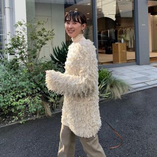 VOLUME FRINGE LONG TOPS claneスタイルミキサー好きにも