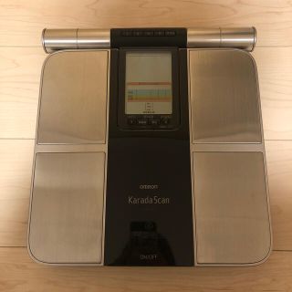 オムロン(OMRON)のomron 体重体組成計　カラダスキャン　HBF-701(体重計/体脂肪計)