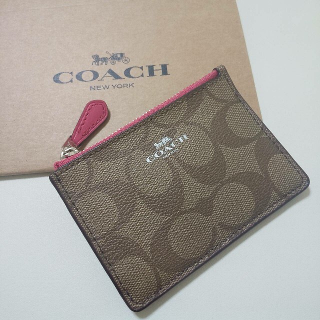 新品 ⭐ コーチ COACH パスケース ピンク ⭐