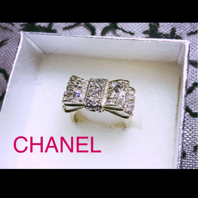 CHANEL(シャネル)の☆美品☆【CHANEL シャネル】リボンゴールドリング レディースのアクセサリー(リング(指輪))の商品写真