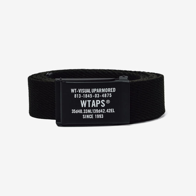 20AW WTAPS GIB BELT. ACRYLIC ブラック