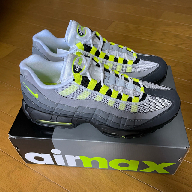 サイズ 28.5cm エア マックス95 OG NEON YELLOW 2020 - www.glycoala.com