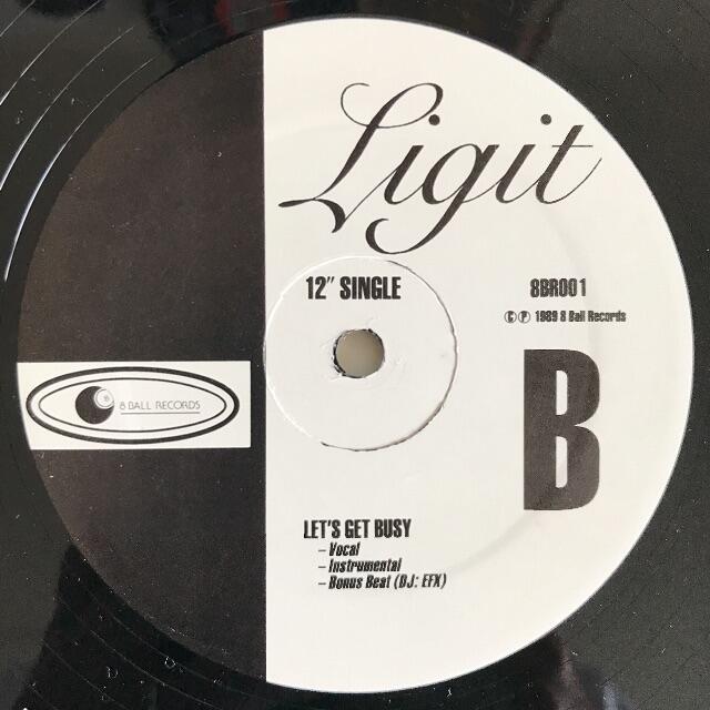 Ligit - Settin' It Strate/Let's Get Busyvinyl