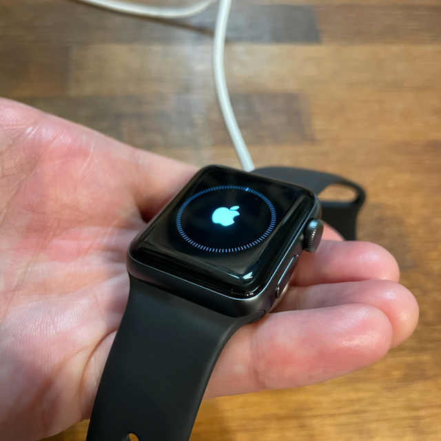 Apple Watch(アップルウォッチ)のApple Watch Series 3 GPS アルミニウム 38mm  メンズの時計(腕時計(デジタル))の商品写真