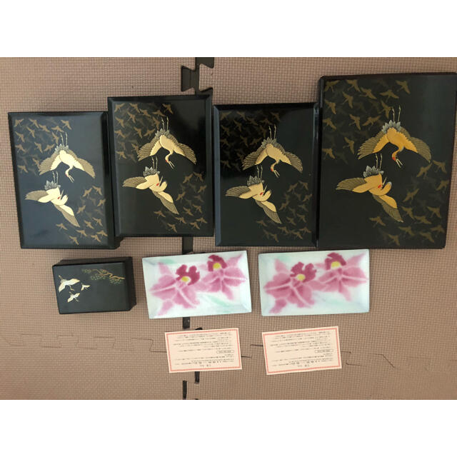 うるし電報 七宝焼 エンタメ/ホビーの美術品/アンティーク(漆芸)の商品写真