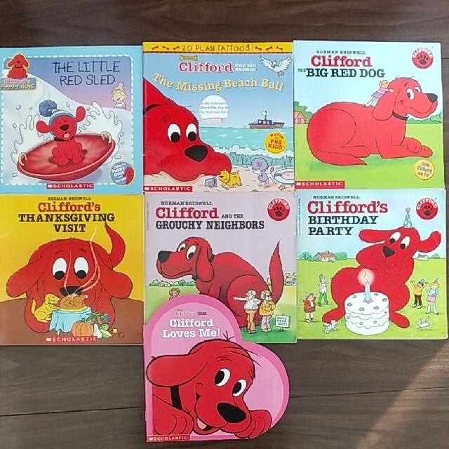 クリフォード 英語絵本7冊セット。Clifford SCHOLASTIC | フリマアプリ ラクマ クリフォード 英語絵本7冊セット。Clifford SCHOLASTIC | フリマアプリ ラクマ