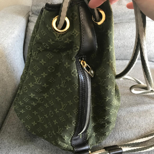 LOUIS VUITTON ルイヴィトン  モノグラム カーキ  巾着バッグ 1