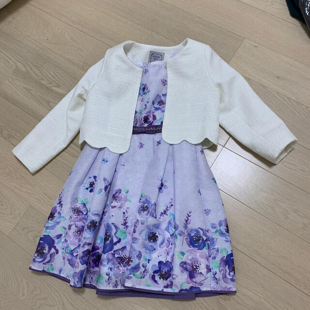 ANNA SUI mini(アナスイミニ)のshi7さん専用　アナスイミニ　ワンピース、ジャケット キッズ/ベビー/マタニティのキッズ服女の子用(90cm~)(ワンピース)の商品写真