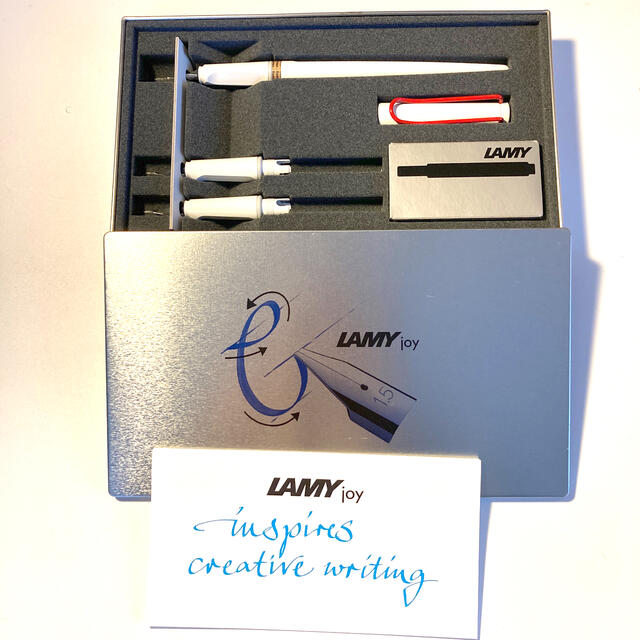 LAMY(ラミー)の【未使用品】LAMY joy カリグラフィーセット インテリア/住まい/日用品の文房具(ペン/マーカー)の商品写真