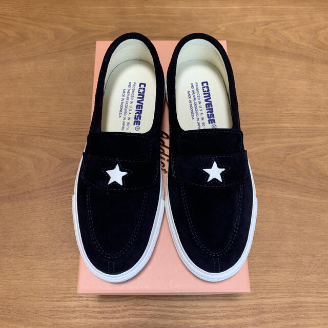 カテゴリー converse ワンスターローファー ブラック 28 nlRwZ