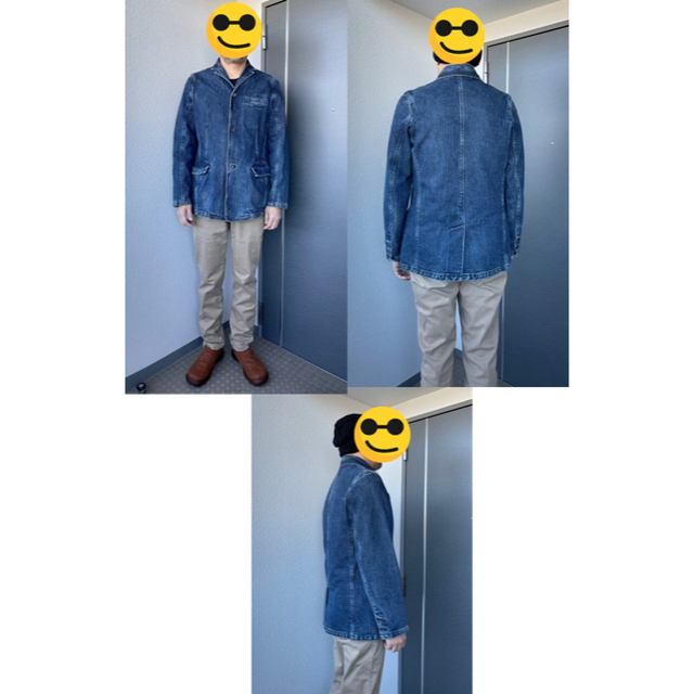【値下げしました】pure blue japan 正藍屋　デニムジャケット メンズのジャケット/アウター(Gジャン/デニムジャケット)の商品写真