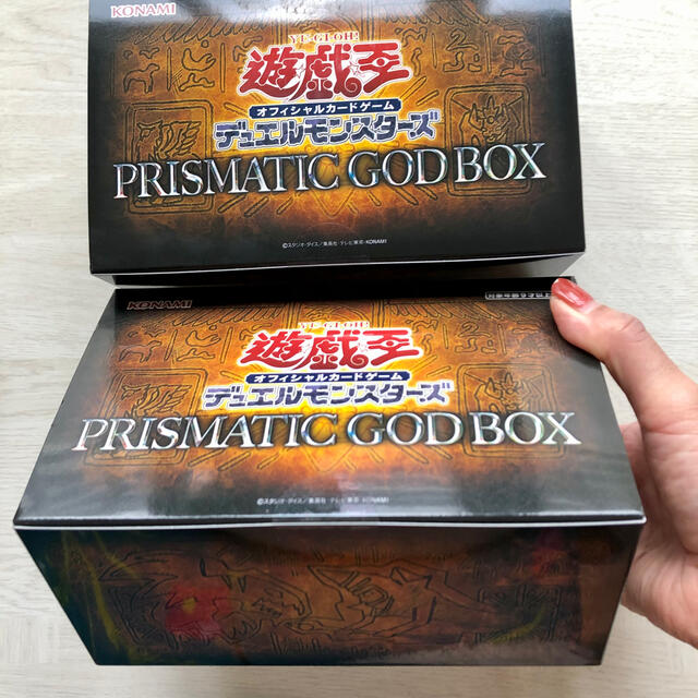 遊戯王(ユウギオウ)の遊戯王　PRISMATIC GOD BOX  2箱　新品未開封　 エンタメ/ホビーのトレーディングカード(Box/デッキ/パック)の商品写真