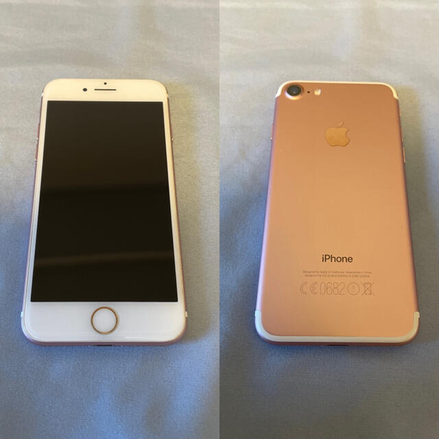 iPhone 7 128GB Rose Gold A1778スマートフォン本体