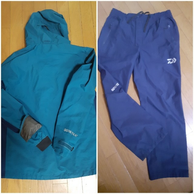 ダイワ ゴアテックス レインウェア 上下セット XL | www