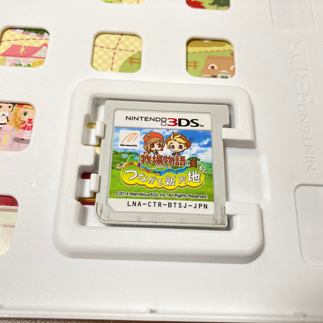 ニンテンドー3DS(ニンテンドー3DS)の牧場物語 つながる新天地 3DS エンタメ/ホビーのゲームソフト/ゲーム機本体(携帯用ゲームソフト)の商品写真