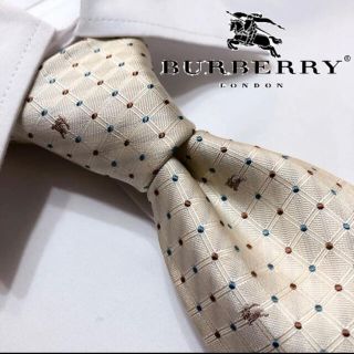 バーバリー(BURBERRY)の【訳あり！人気ブランド！ホースロゴ！】BURBERRY最高級シルクネクタイ！(ネクタイ)