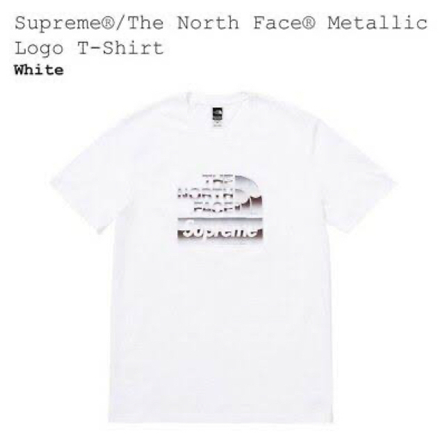 Supreme The North Face Metallic Logo tee - Tシャツ/カットソー(半袖