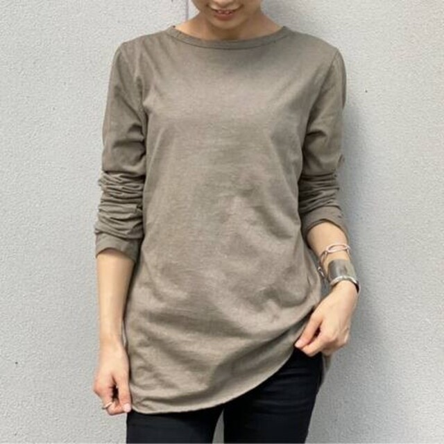 新品☆Deuxieme Classe Layering Tシャツ　ベージュ