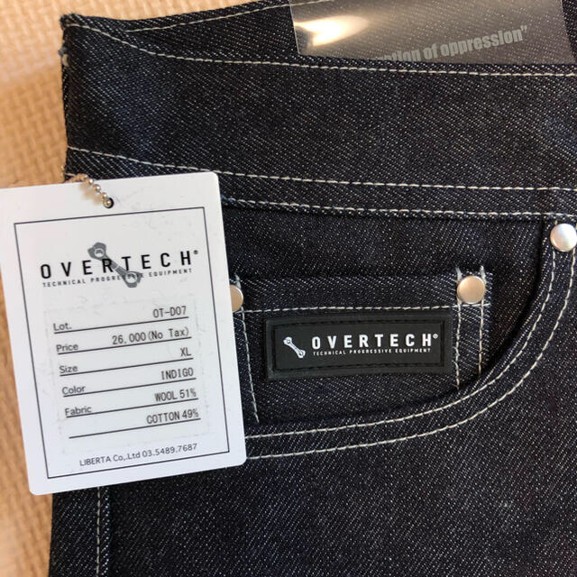 オーバーテック　5ポケットデニムパンツ 17oz overtech ジーンズ