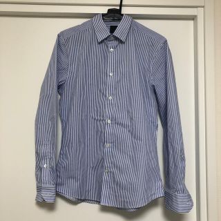 エイチアンドエム(H&M)の【未使用】H&M ストライプ柄Yシャツ (シャツ)