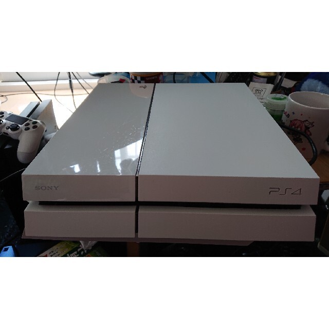 【特別訳あり特価】 PlayStation4 - PlayStation4 CUH-1100グレイシャーホワイト本体のみ 家庭用ゲーム機本体