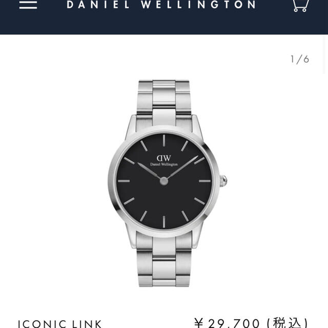 DANIEL WELLINGTON★腕時計★シルバー40mm★クリスマスギフト付 腕時計