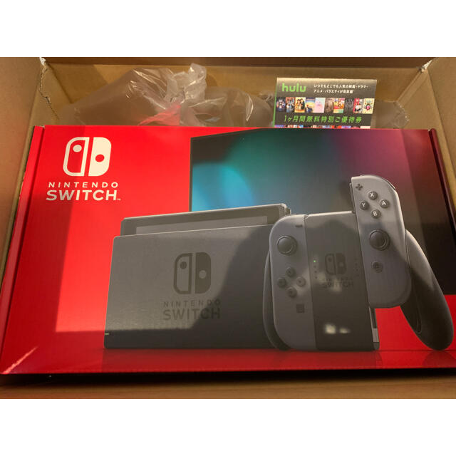 新品未開封　Switch 任天堂スイッチ本体　グレー　ニンテンドウ