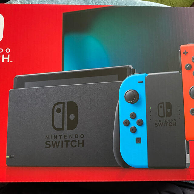 ニンテンドースイッチ本体 ネオンブルー レッド　新品