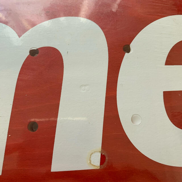 Supreme - 08aw supreme stained logo デッキ スケート ボードの Supreme - 08aw supreme stained logo デッキ スケート ボードの