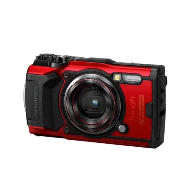 オリンパス デジタルカメラ Tough レッド TG-6 RED
