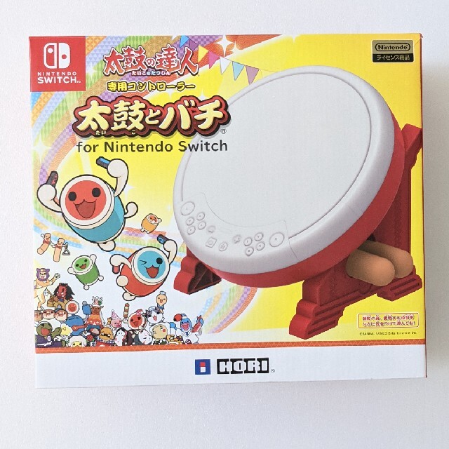 ニンテンドー【新品】太鼓の達人 太鼓とバチ　for Nintendo Switch