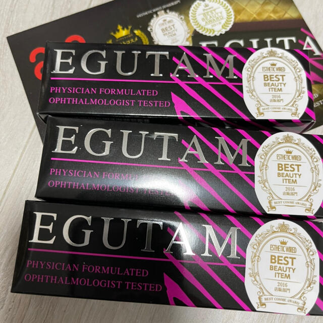 エグータム EGUTAM まつげ美容液 3本セット 【有名人芸能人】 9027円 ...