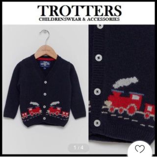 完売品　新品　トロッターズ　TROTTERS セーター☆クマさんデザイン