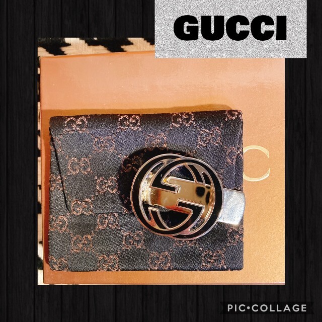 Gucci(グッチ)の正規品★GUCCIグッチ。ＷＧ インターロッキングマネークリップ。 メンズのファッション小物(マネークリップ)の商品写真